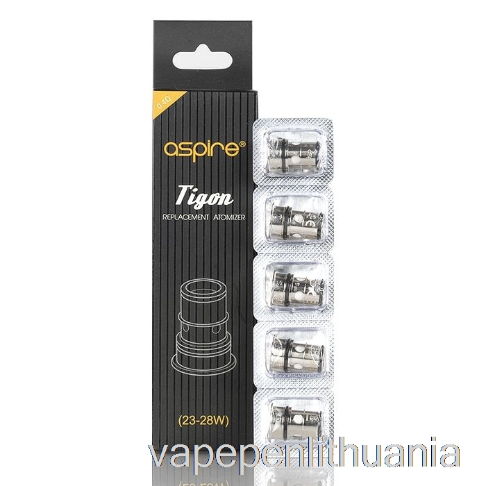 Aspire Tigon Pakeitimo Ritės 0,4ohm Tigon Coils Vape Skystis